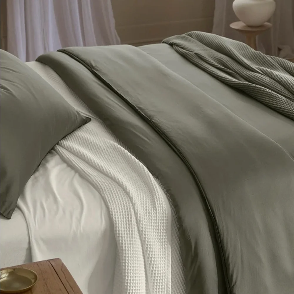 Boll & Branch NWT King/Cal Signature Comforter NEW Color Juniper 🔥No offer item🔥
